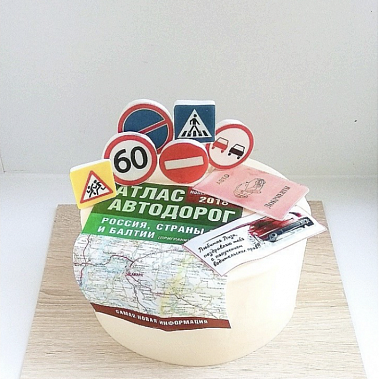 Торт "Покорительнице дорог" купить - серов.сладкоежкин.рф