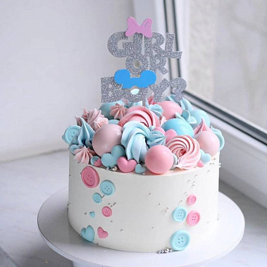 Торт "Girl or Boy" купить - серов.сладкоежкин.рф