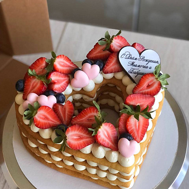 Торт «Сердце» купить - серов.сладкоежкин.рф