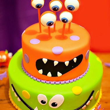 Торт "Монстры" купить - серов.сладкоежкин.рф