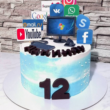Торт "Соц-сети" купить - серов.сладкоежкин.рф