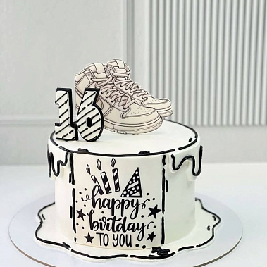 Торт "Кроссовки" купить - серов.сладкоежкин.рф
