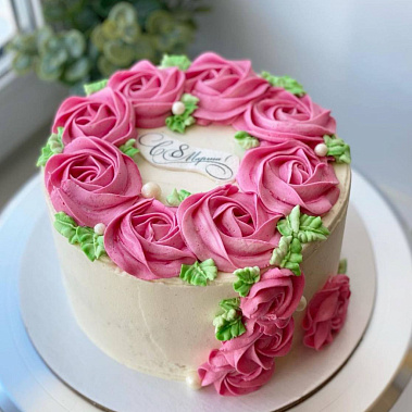 "Розовый венок" купить - серов.сладкоежкин.рф