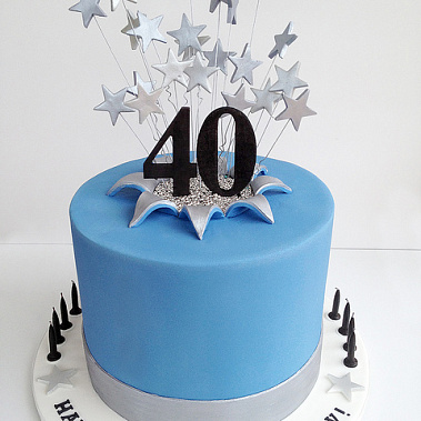 Торт "40" купить - серов.сладкоежкин.рф
